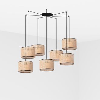 Faro Barcelona Faro Mambo - Colgantes Cil&iacute;ndricos Negro, E27