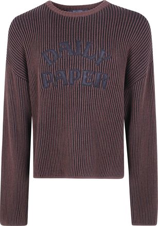 Daily Paper Clothing Sweater Stacked Rib Knit Dias