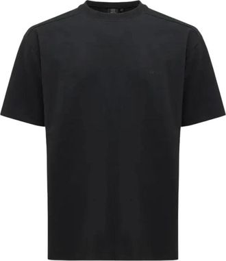 Genti Relaxed Fit Katoenen T-shirt - Heren - T-shirts - Zwart - 2XL - Katoen - Tops