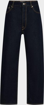 Golden Goose Mens Journey Happy One Wash Denim Jeans