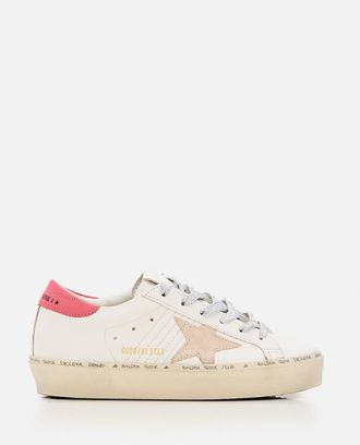 Golden Goose White Leather Sneakers