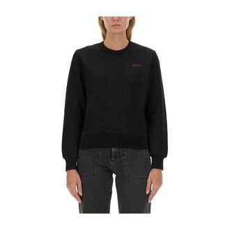 A.P.C. Sudadera Boxy Petit VPC - Sweatshirts & Hoodies - Mujer - Negro - S