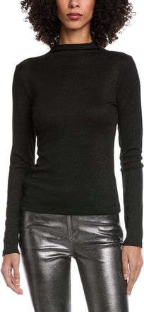 Frame Denim Frame Lurex Turtleneck Top