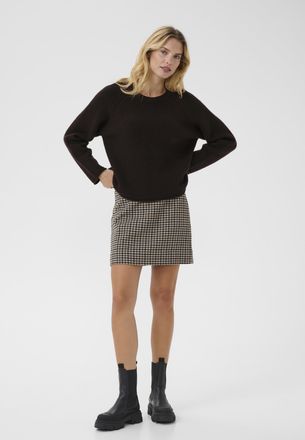 Part Two Pullover LuahPW Oversize fit brown