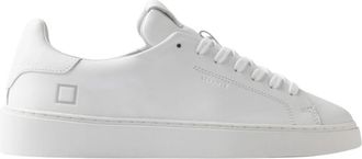 D.A.T.E. Levante Mono Sneaker - Heren - Sneakers - Wit - 44 EU - Katoen - Schoenen