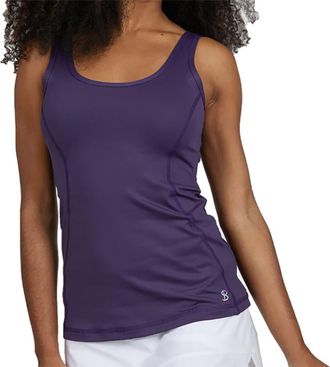 Sofibella UV Colors X Womens Tennis Tank Top in Plum at Nordstrom, Size X-Small