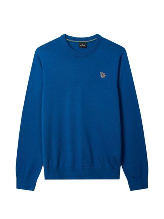 Paul Smith Baumwollpullover mit Zebra-Logo
