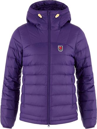 Fj&auml;llr&auml;ven Womens Expedition Pack Down Hoodie Purple XS