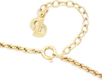 Dior Collana con logo anni 2010 - Oro