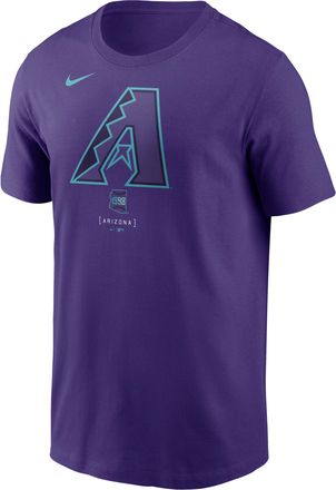 Nike Arizona Diamondbacks City Connect Large Logo Nike Mens MLB T-Shirt in Purple | N19951LDQS-SCA