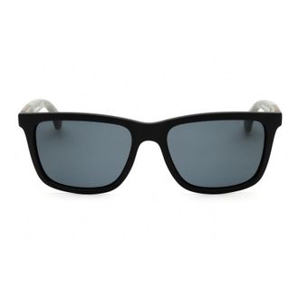 BMW BS003102D Rectangle Full Rim Sunglasses - Black
