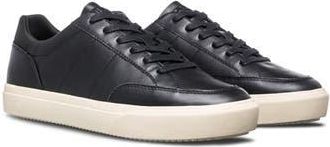 Clae Monroe Venice Leather Sneaker in Black Milled Leather at Nordstrom Rack, Size 11.5