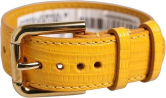 Dolce & Gabbana Bracelet Belt - female - Dolce & Gabbana - Bracelets - Yellow - ONE SIZE - Accessories
