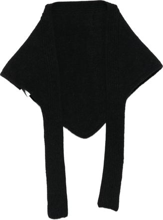 Jacquemus Lcharpe Fringed Logo Scarf