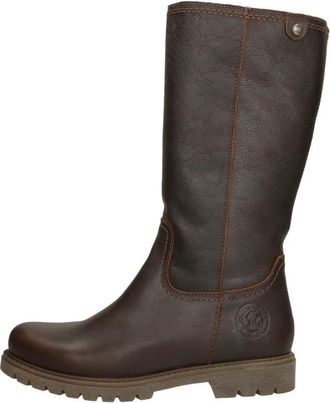 Panama Jack Bambina B82 Boot - Dames - Hoge Laarzen - Bruin - 36 EU - Leer - Schoenen