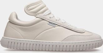 Bally Player Low-Top Leather Sneakers, Brand Size 37 ( US Size 6.5 )