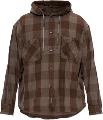 Diesel Casual Shirts - Heren - Casual Overhemden - Bruin - S - Overhemden