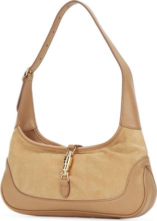 Gucci Womens Hbg Jackie 1961 Sanddunedksdune Calf Skin Borse A Mano Bag
