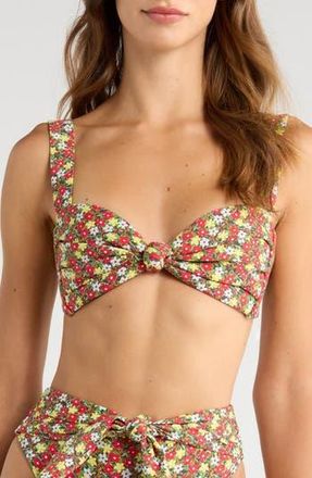 Montce Swim Sienna Floral Hayden Bikini Top at Nordstrom Rack, Size Large