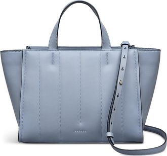 Radley London Medium Oak Street Quilted Leather Tote in Smoke Blue at Nordstrom Rack