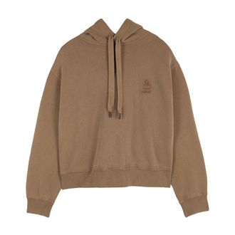 Isabel Marant Salmy Hoodie - Dames - Hoodies - Bruin - S - Katoen - Hoodies & sweatvesten