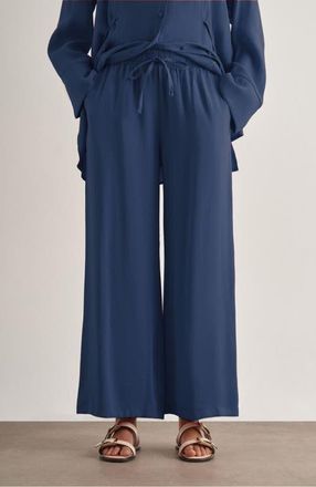 Mizalle Relaxed Pants in Indigo at Nordstrom, Size X-Large