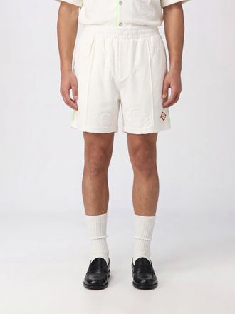 Casablanca Shorts sportivi in misto cotone con vita elasticizzata e logo