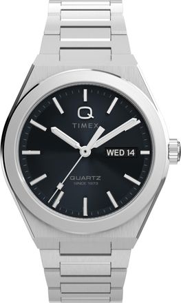 Timex Continental Mens Silver Watch TW2Y25000 Stainless Steel - One Size