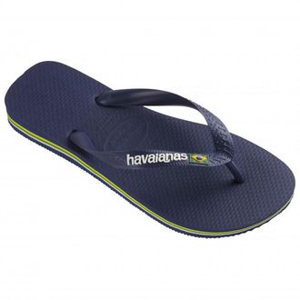 Havaianas Brasil Logo Sandalen - Unisex | blau