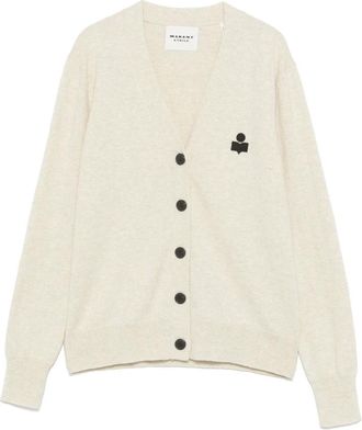 Isabel Marant Truien & Vesten, Dames, Grijs, XS, Katoen, Karina Cardigan
