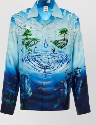Casablanca silk printed shirt