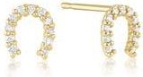 Set & Stones Alpine 14k Gold Diamond Studs in Yellow Gold at Nordstrom