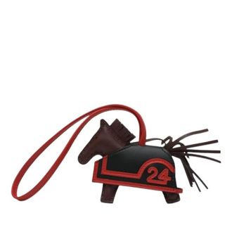 Herm&egrave;s Pre-owned Milo Bag Charm - Dames - Pre-owned - Veelkleurig - Maat: ONE Size Zijde