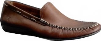 Frye Mens Lewis Venetian Driving Moccasin In Cognac
