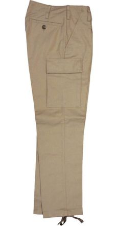 Leo K&ouml;hler Original German Army Field Trousers, Men, 100, khaki, 32 (70)