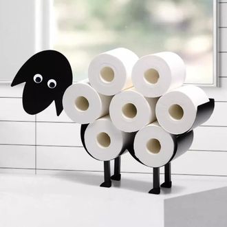 OEM Soporte Para Papel Higi&eacute;nico Con Forma De Oveja, Accesorio De Ba&ntilde;o De Metal (soporte Para Papel Higi&eacute;nico Con Forma De Oveja)