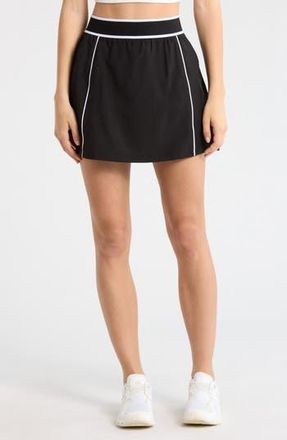 90 Degree by Reflex Lightstreme Fury Skort in Black/White at Nordstrom Rack, Size X-Small