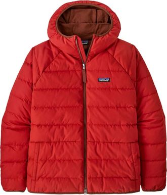 Patagonia Giacca trapuntata con cappuccio - Rosso