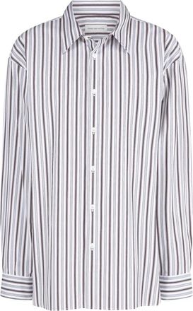 Dries Van Noten Croom Shirt - Heren - Casual Overhemden - Wit - S - Katoen - Overhemden