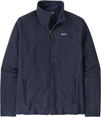 Patagonia Warm Gebreid Fleecejack - Heren - Zomerjassen - Blauw - XL - Polyester - Jassen