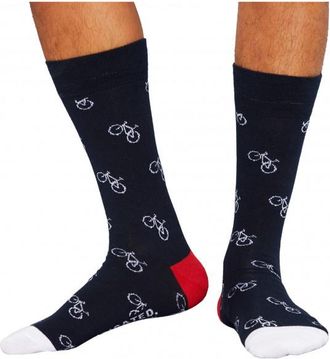 Dedicated Socks Sigtuna Bike Pattern Multifunktionssocken - Unisex | blau