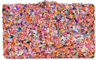 Simitri Melange Sequin Kitsch Clutch in Candy at Nordstrom