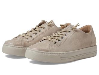 Paul Green Hadley Sneaker Womens Shoes Cachemire Metallic Suede : AT 3.5 (US Womens 6) M