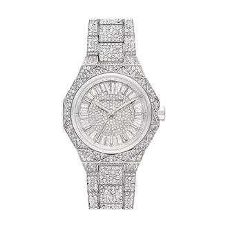 Michael Kors Accessoires, Dames, Grijs, ONE Size, Raquel Horloge