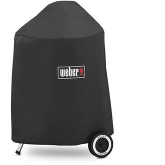 Weber Funda Para Barbacoa Luxe Weber 50,8x88,5x52 Cm Transpirable E Impermeable Con Correas De Fijaci&oacute;n, Para Barbacoas De 47 Cm