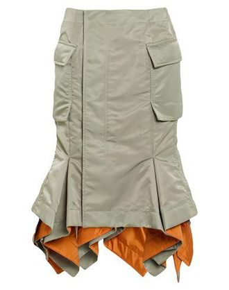 sacai HOSEN & R&Ouml;CKE - Midi-R&ouml;cke auf YOOX.COM