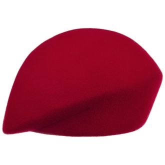 Lierys Fabiana Merino Beret Made in Italy Women Winter red One Size