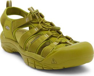Keen Newport H2 Water Hiking Sandal in Monochrome/Golden Cyprus at Nordstrom Rack, Size 10.5