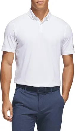adidas Golf Go To AEROREADY Polo in White Melange at Nordstrom Rack, Size Xx-Large