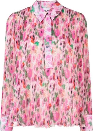 Ganni Mujer, Blusas y Camisas, Multicolor, Talla: M